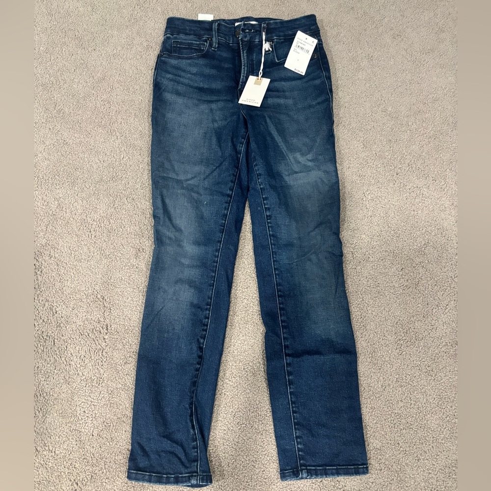Good American Cigarette Jeans